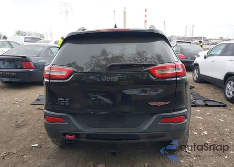 2014 Jeep Cherokee Trailhawk from USA, damaged, VIN 1C4PJMBB4EW219937